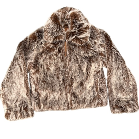 NEW With Tags- UGG KALI FAUX FUR JACKET - Picture 6 of 12